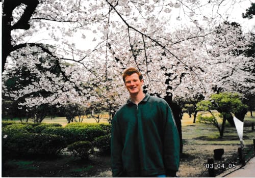 Allen in Japan circa 2001
