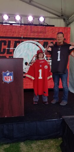 With the first pick in the draft ...