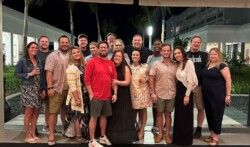 The EdwardsSchoen team during a trip to Cancun